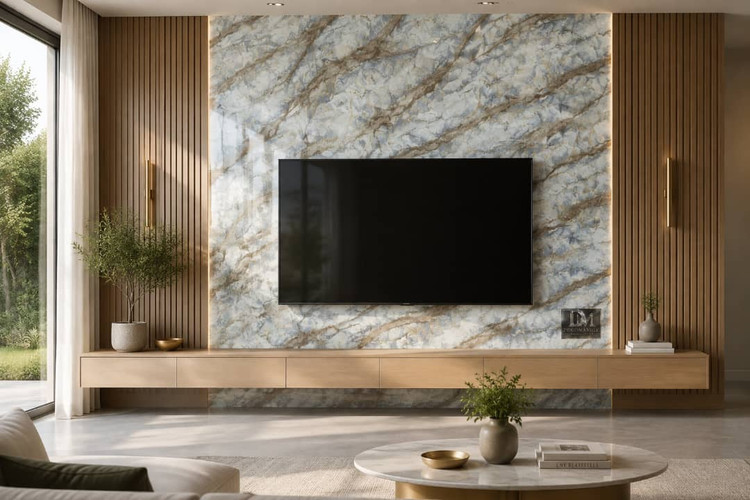 ماربل شیت 60*120 بین کابینتی D16 یو وی دار اریکه پلاست